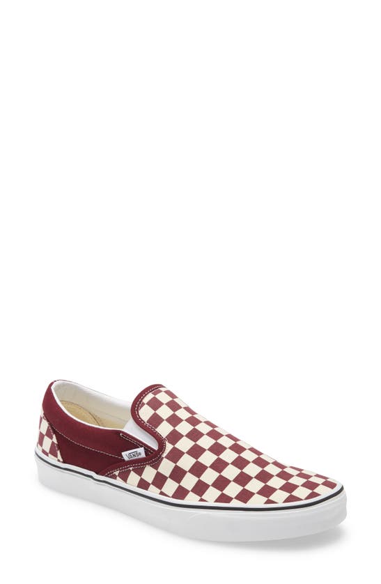 Vans Classic Slip-on In Checkerboard Port Royale