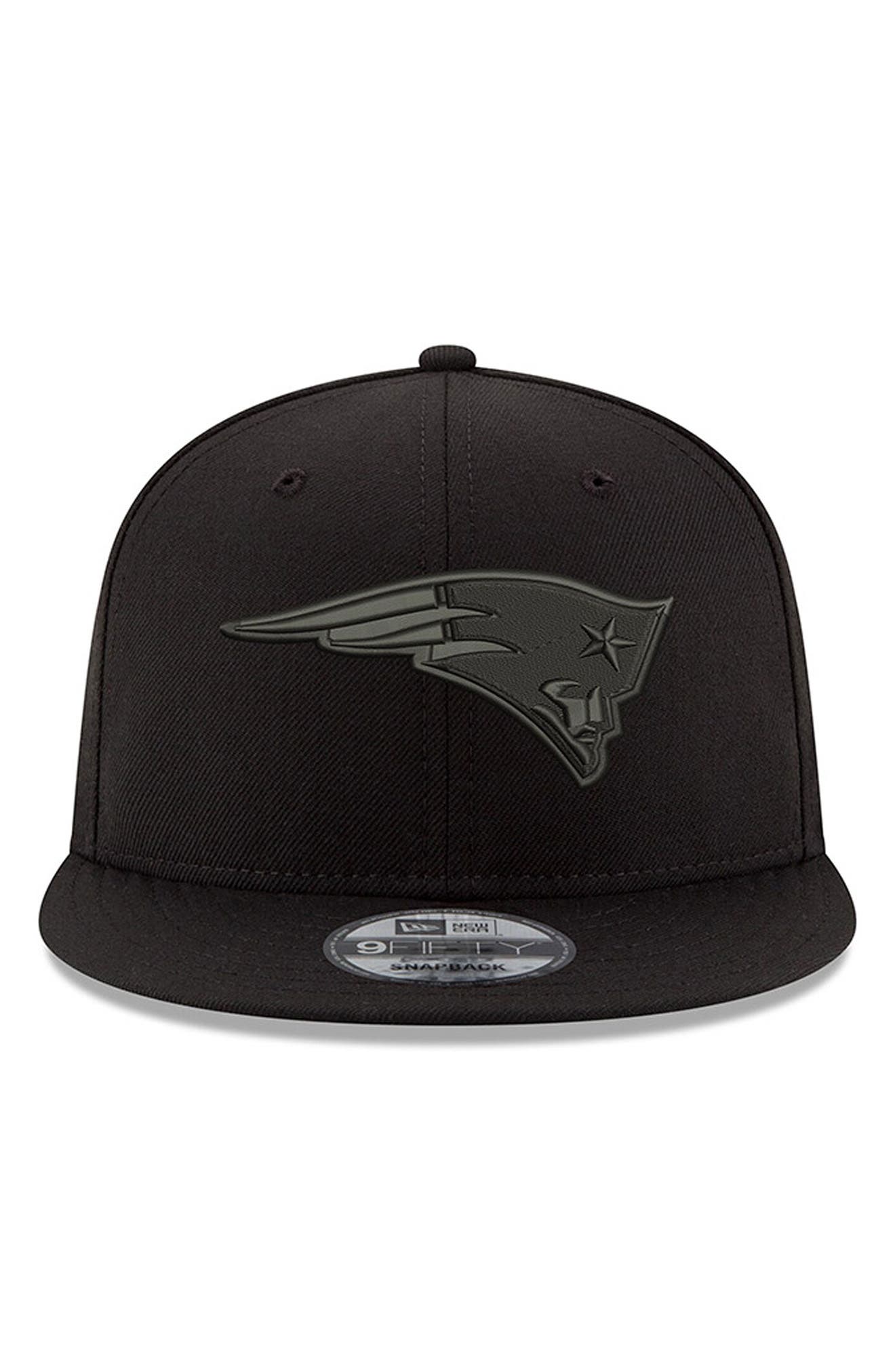 black on black patriots hat