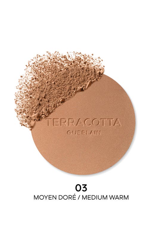 Shop Guerlain Terracotta Sunkissed Natural Bronzer Refill In 03 Medium Warm