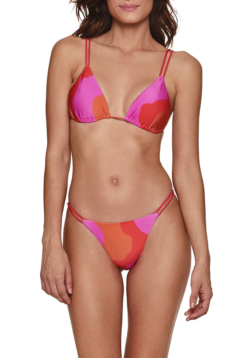 ViX Swimwear Artsy String Cheeky Bikini Bottoms, Alternate, color, 