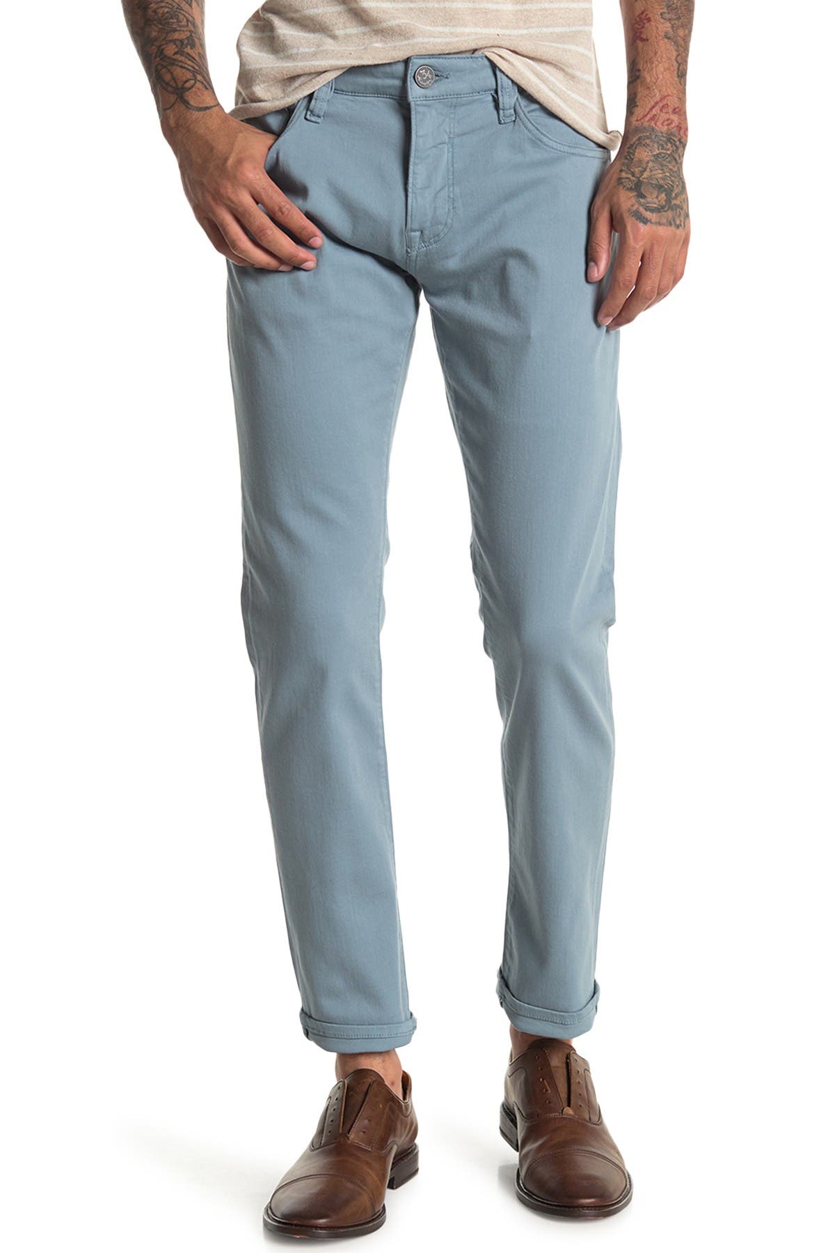 colored denim pants