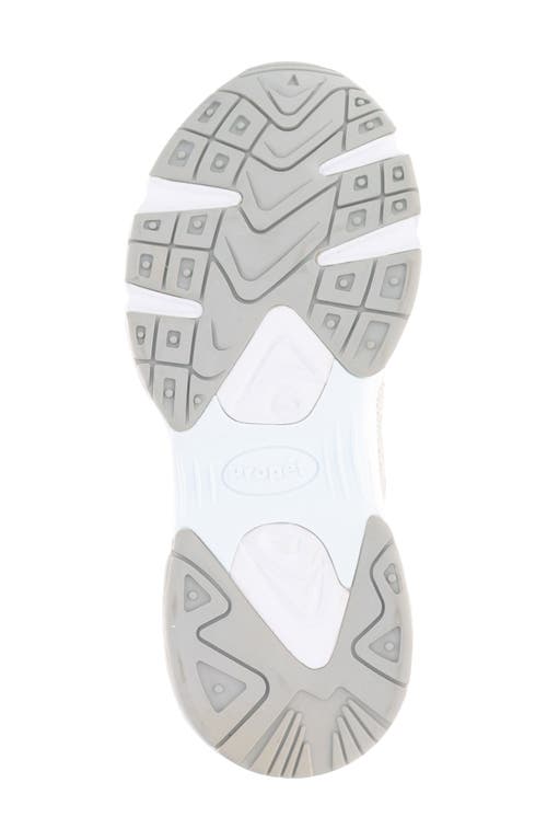 Propét Stability Strive Mid Sneaker In Grey/mint