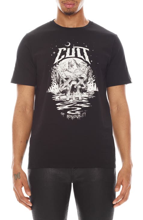 Cult of Individuality Rockstar Made Graphic Ringer T-Shirt