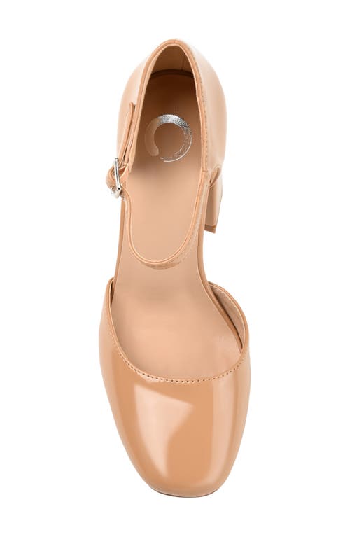 Shop Journee Collection Hesster Mary Jane Pump In Tan