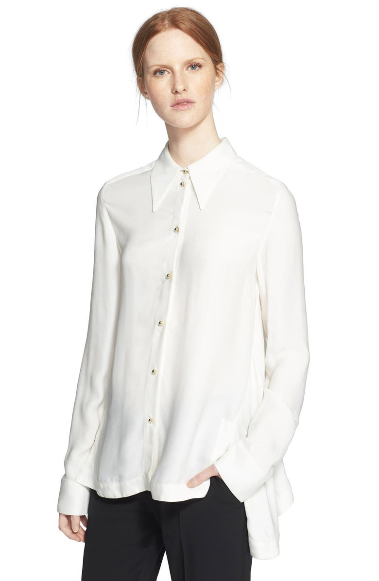 Stella McCartney Long Sleeve Button Front Shirt | Nordstrom