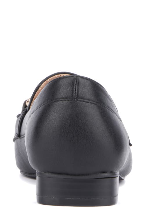 New York And Company Damara Horsebit Loafer In Black