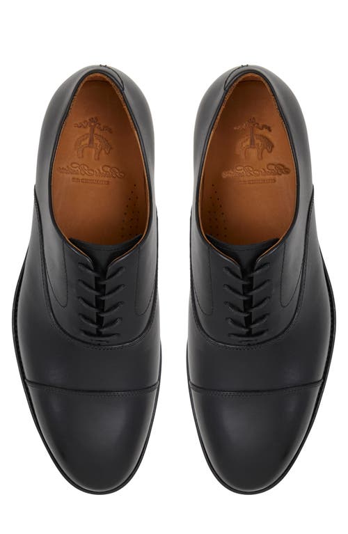 Shop Brooks Brothers Carnegie Oxford In Black