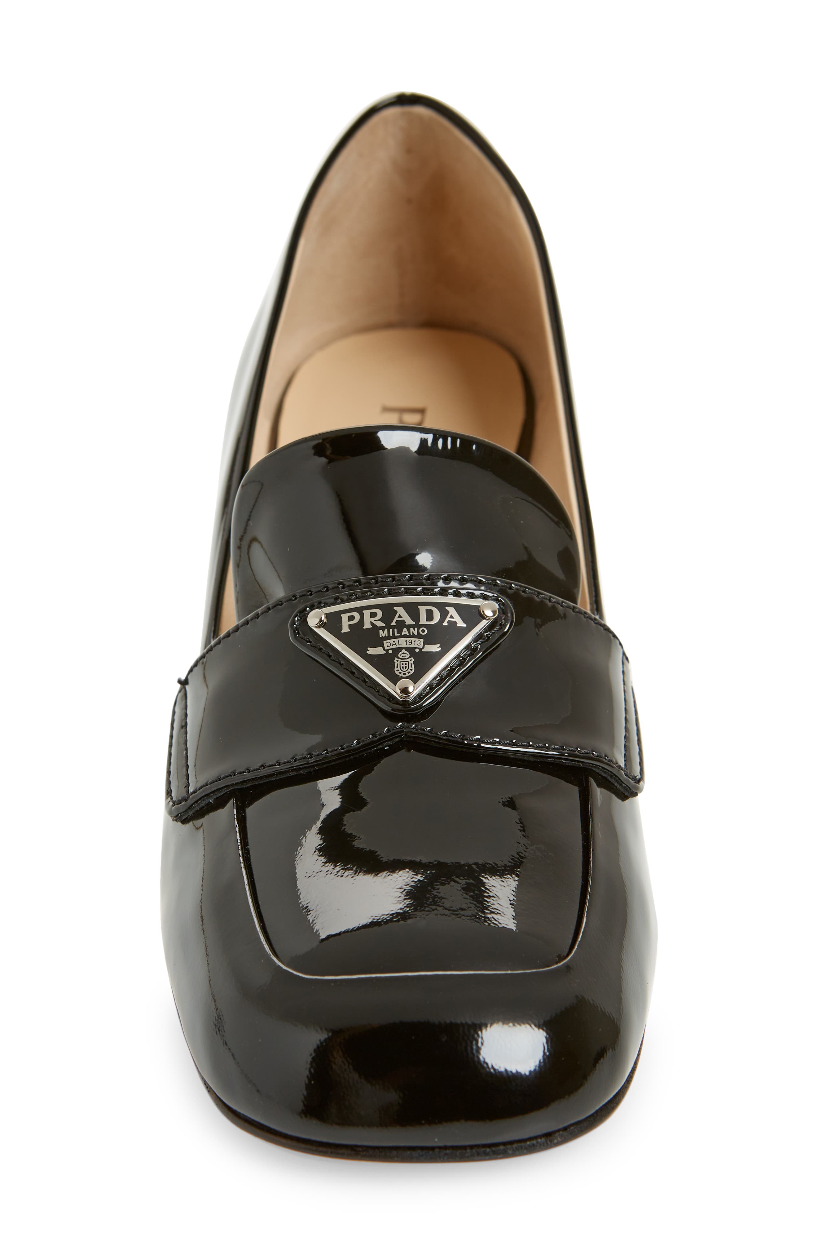 Prada Triangle Logo Loafer (Women) Nordstrom
