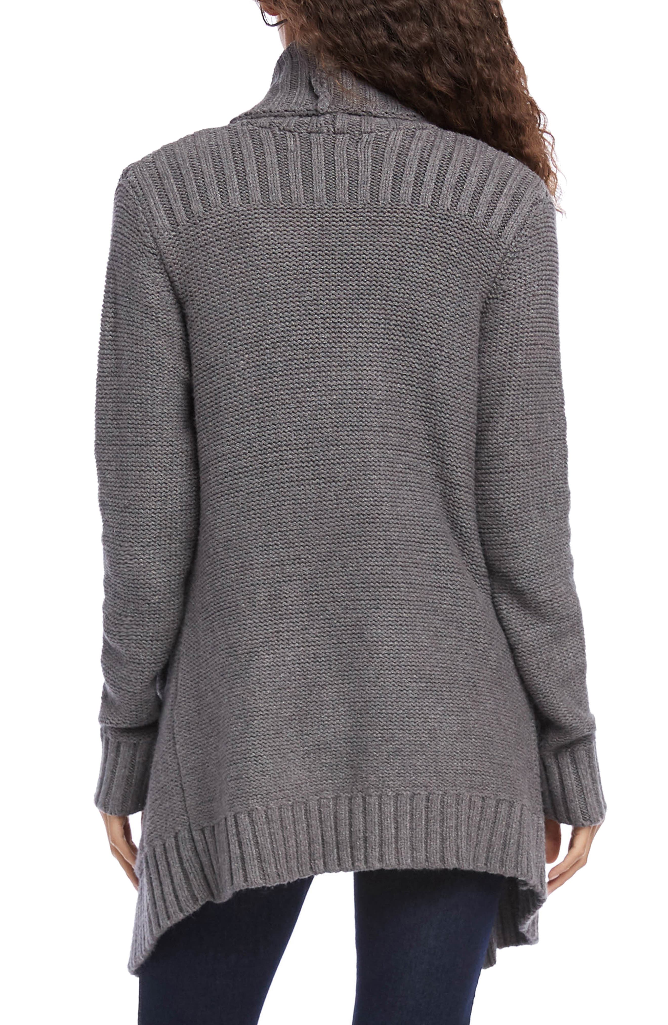 karen kane shawl collar cardigan