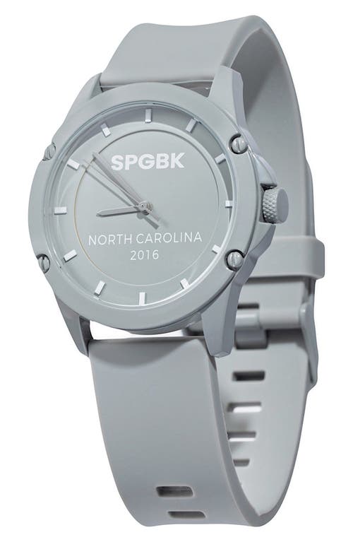 Spgbk Watches Grey's Creek Silicone Strap Watch, 42mm
