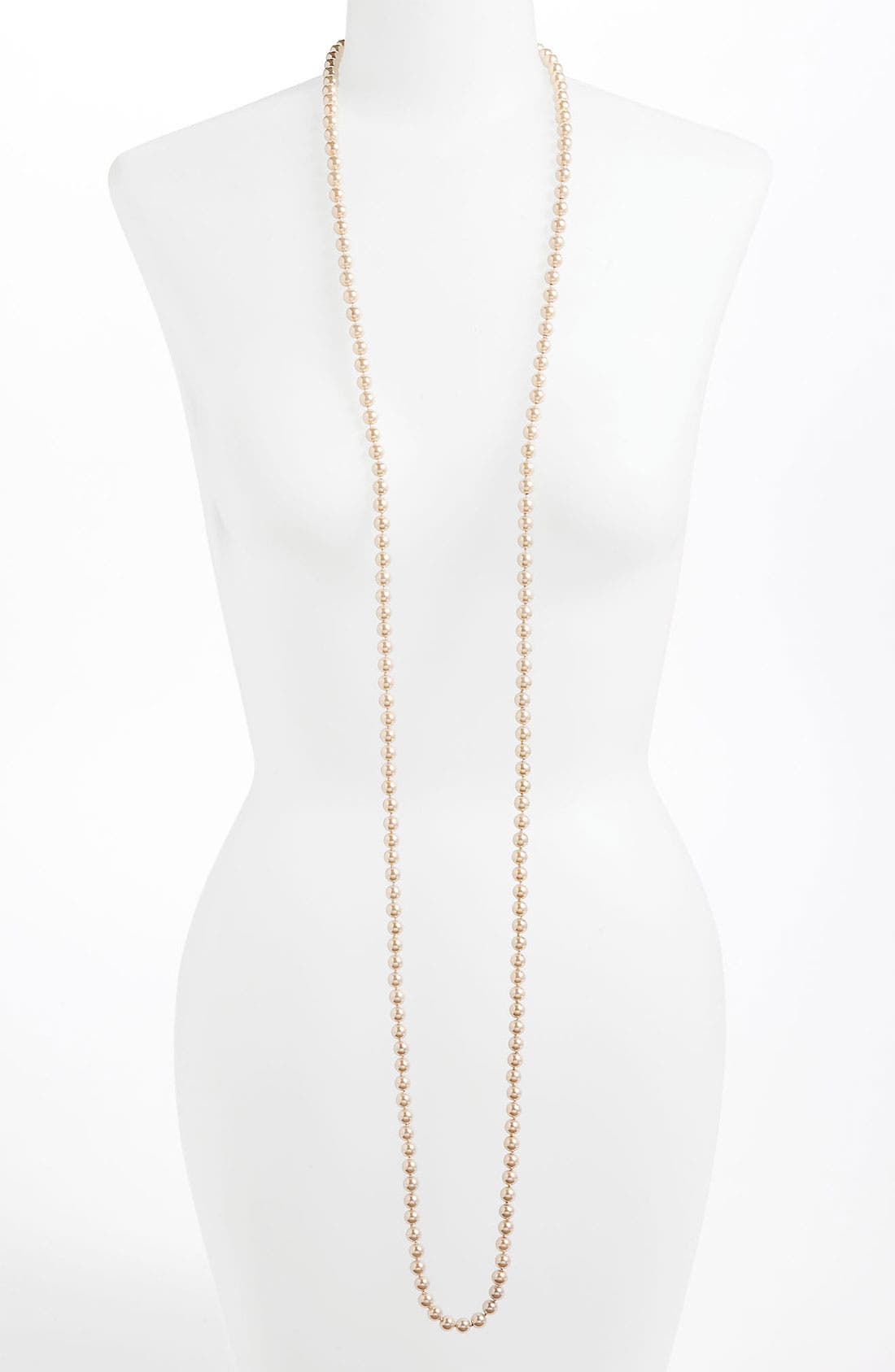 Rachel Long Glass Pearl Necklace Nordstrom