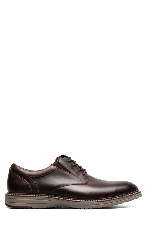 Nunn Bush Griff Plain Toe Derby In Brown Multi