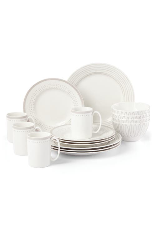 Kate Spade New York street east grey 16-piece dinnerware set at Nordstrom