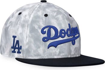 Majestic Los Angeles Dodgers Women's Gray Smoke-Dye Adjustable Hat