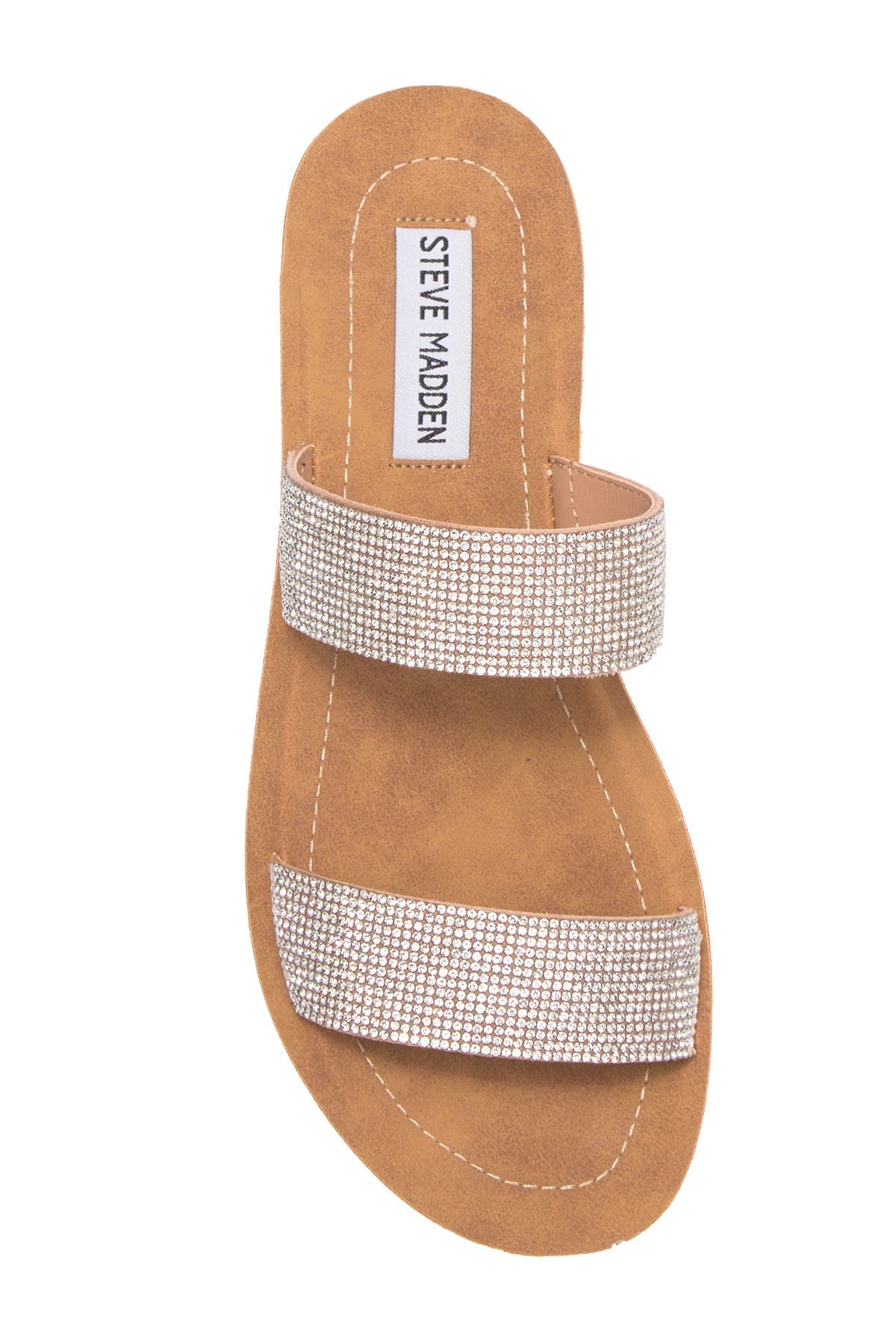 steve madden dual slide sandal
