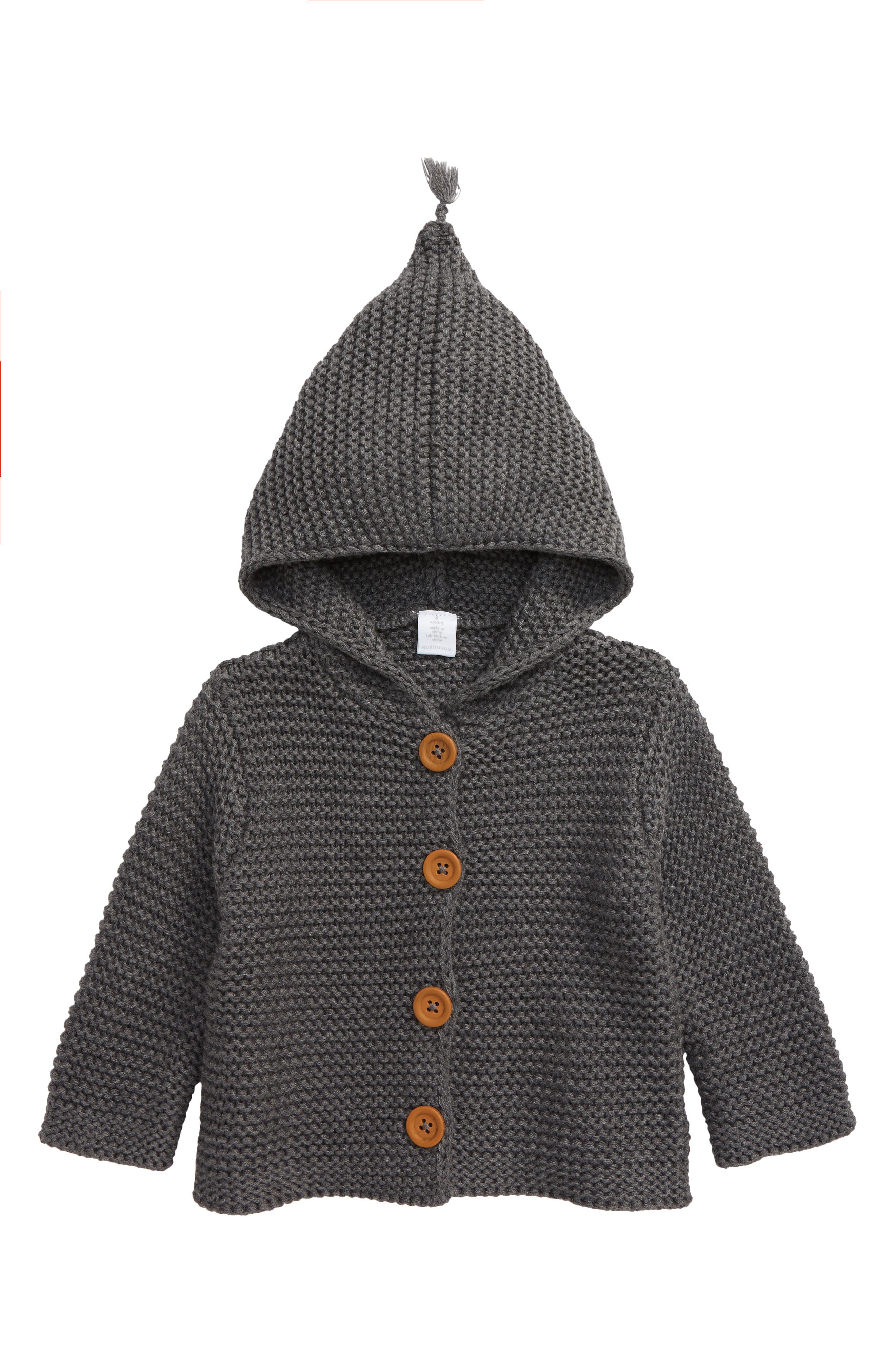 hooded cardigan baby