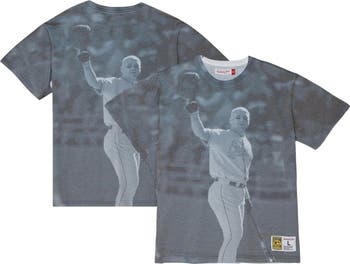 Mitchell & Ness Men's Mitchell & Ness Cal Ripken Jr. Baltimore Orioles  Cooperstown Collection Highlight Sublimated Player Graphic T-Shirt