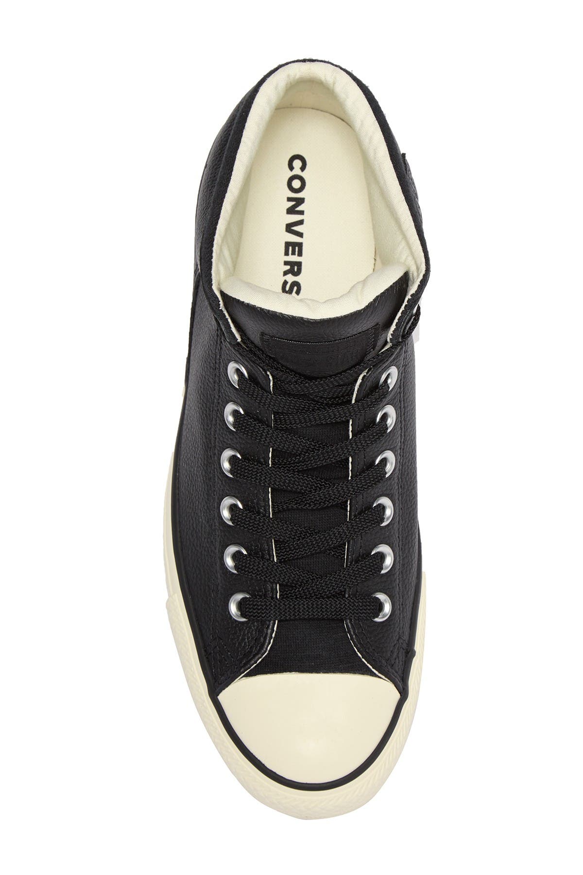 converse men's street leather high top sneaker