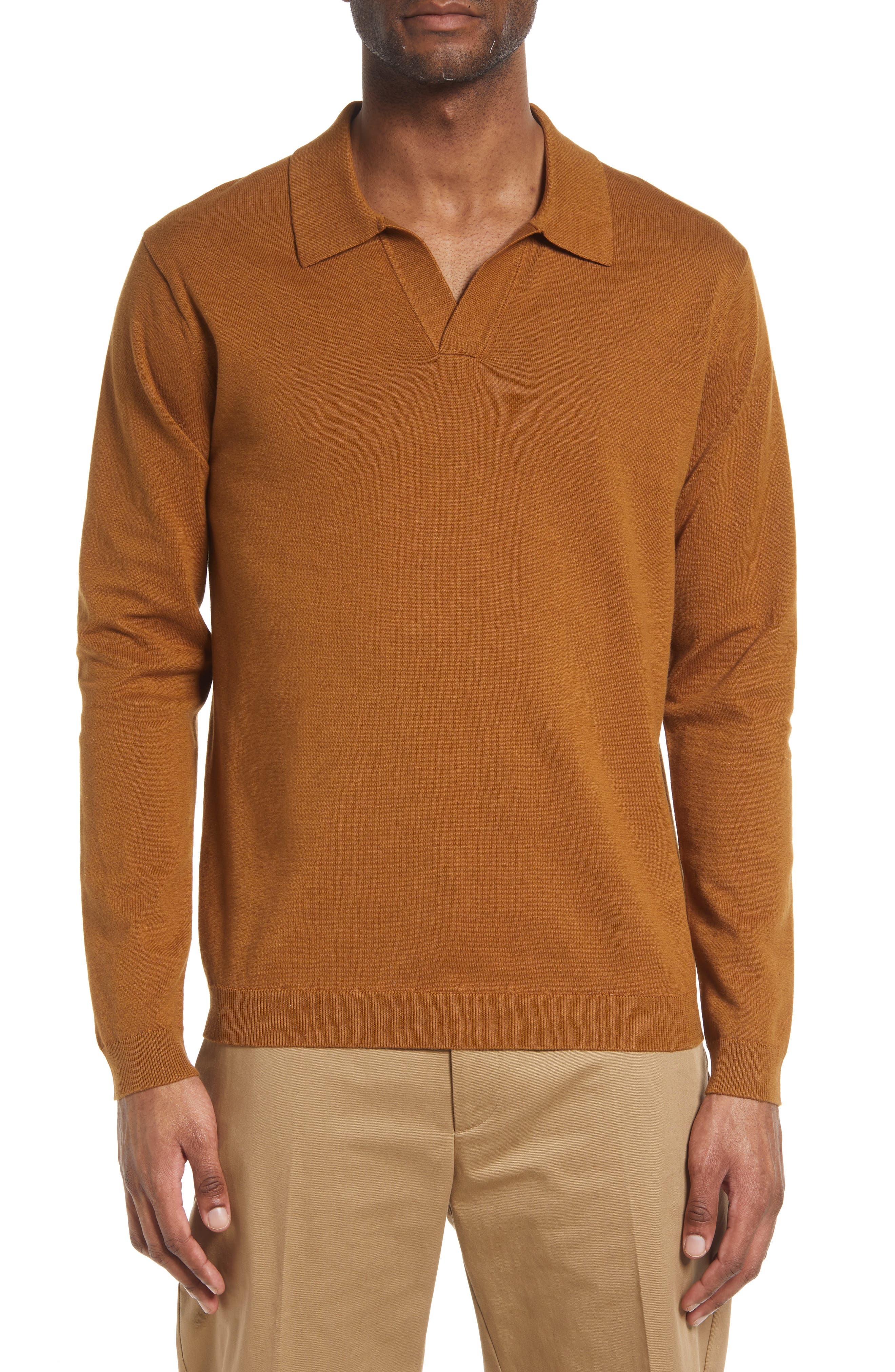 norse projects long sleeve polo