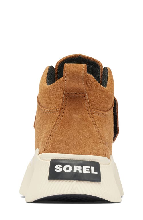 Sorel Kid's Out N About Waterproof Suede Boots, Toddlers/kids In Taffy/black