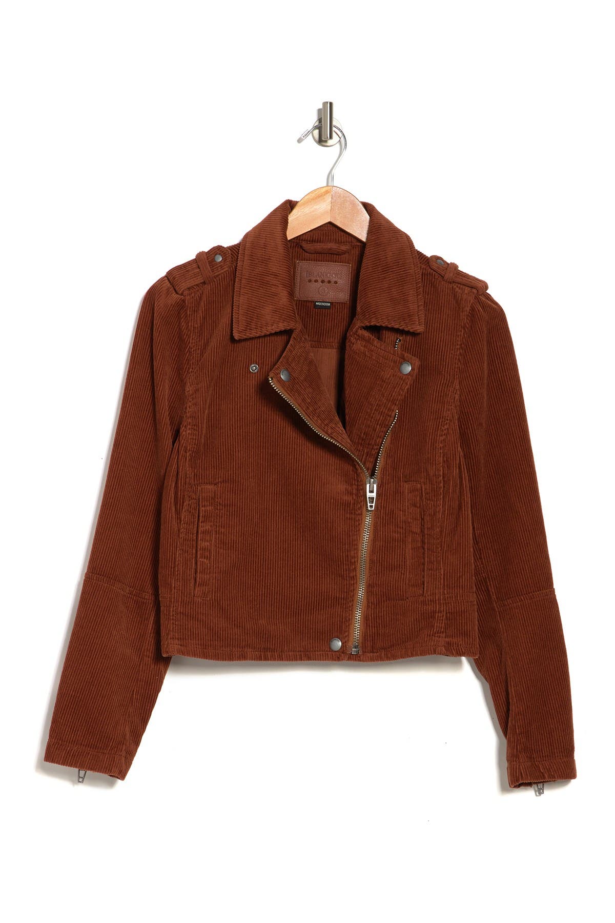 Blanknyc Denim Corduroy Moto Jacket In Atlas | ModeSens