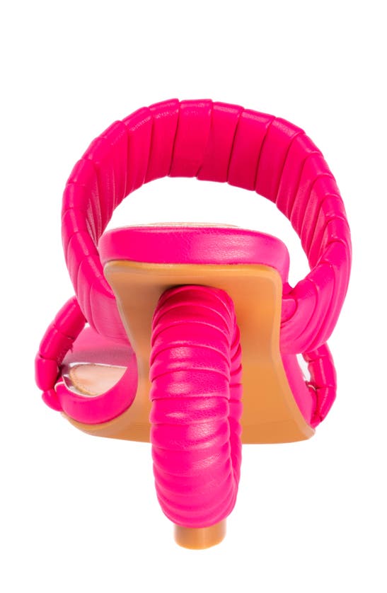 Lady Couture Ash Heeled Sandal In Fuchsia