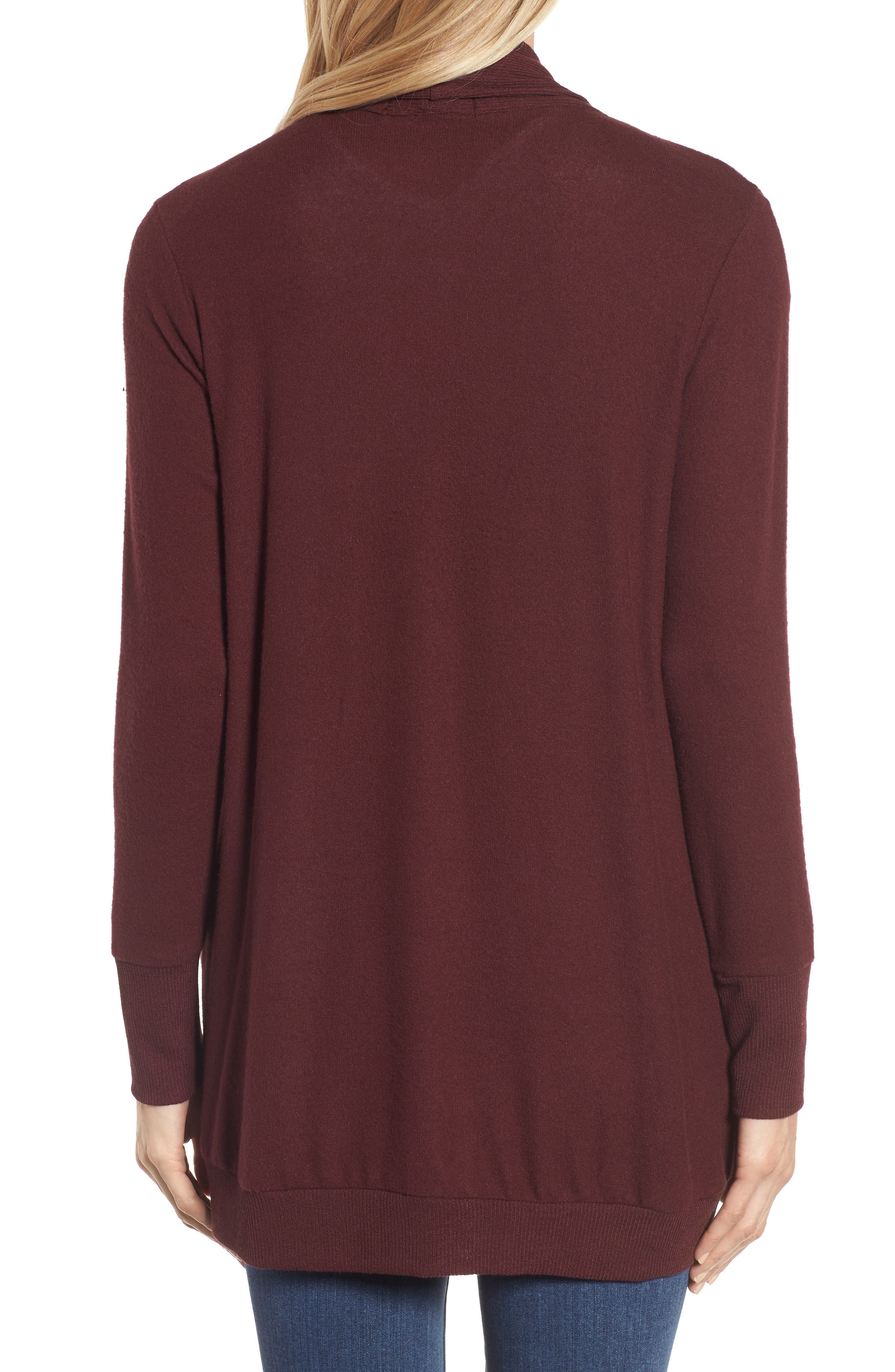 gibson cozy ribbed cardigan