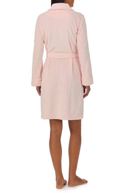 Shop Lauren Ralph Lauren Quilted Robe In Pink