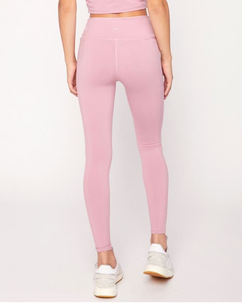 Rebody Active Explore Pocket Cloudlux Legging 26" In Pink Nectar