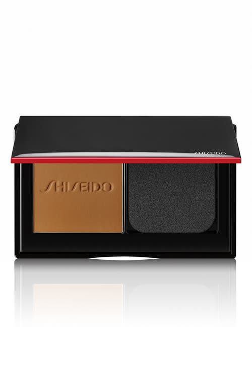 Shiseido Synchro Skin Self-Refreshing Custom Finish Powder Foundation in 440 Amber at Nordstrom