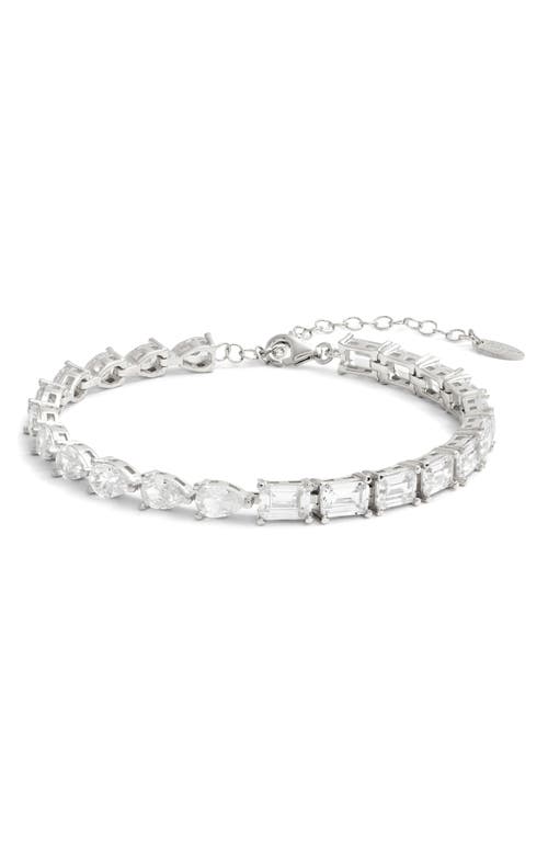 Tennis Bracelet in Silver