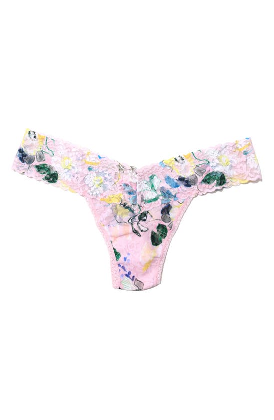 Shop Hanky Panky Print Low Rise Thong In Cannes You Believe It