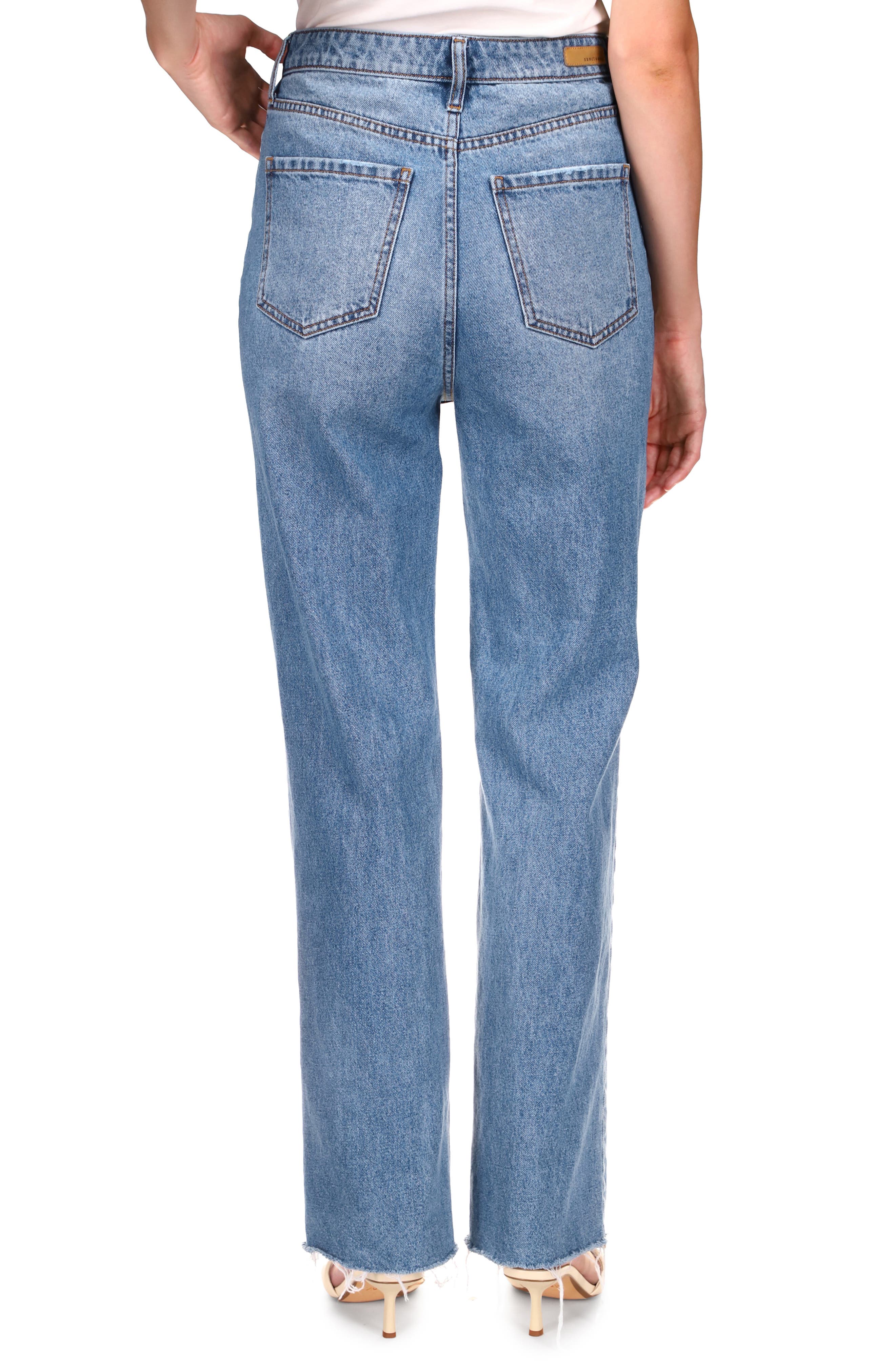 Sanctuary Flashback High Waist Wide Leg 