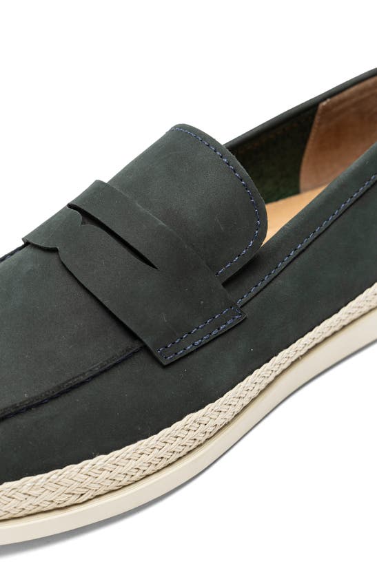 Shop Rodd & Gunn Huaraki Jute Loafer In Indigo