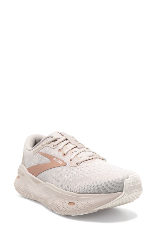 Ghost Max Running Shoe in Crystal Gray/White/Tuscany