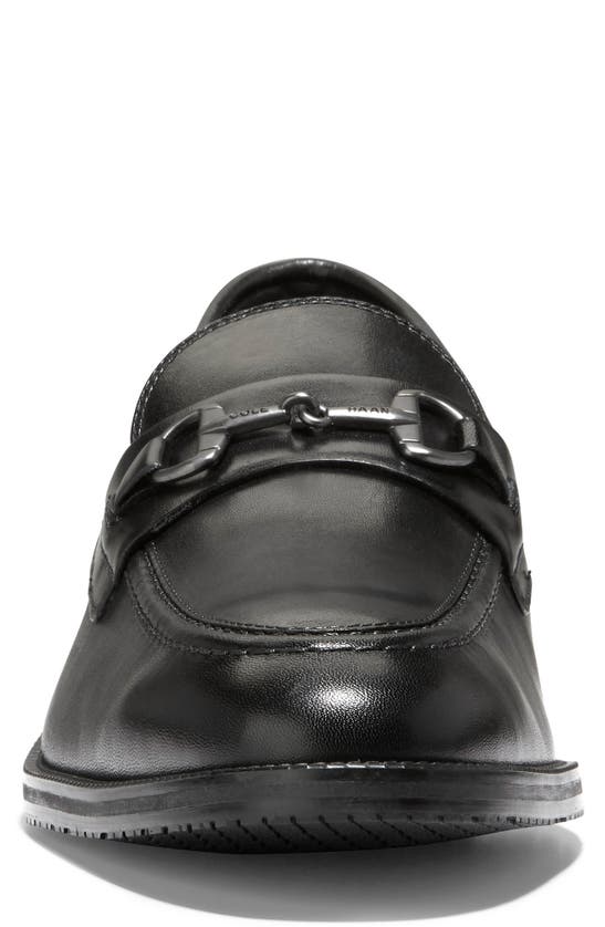 Shop Cole Haan Modern Essentials Bit Loafer In Black