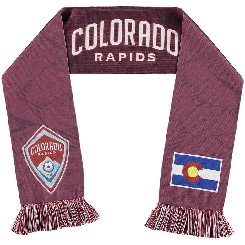 RUFFNECK SCARVES COLORADO RAPIDS JERSEY HOOK REVERSIBLE SCARF