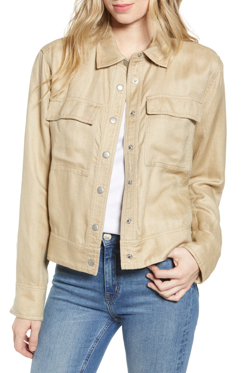 Hinge Crop Utility Jacket | Nordstrom