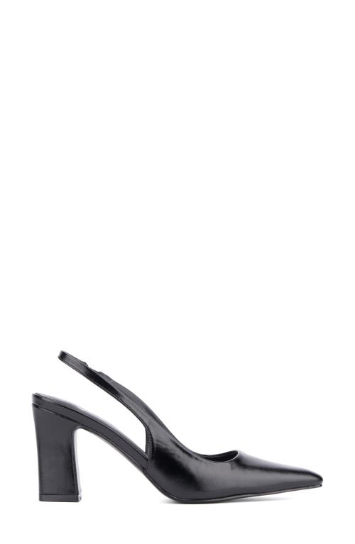 Shop New York And Company Theresa Slingback Pump In Black