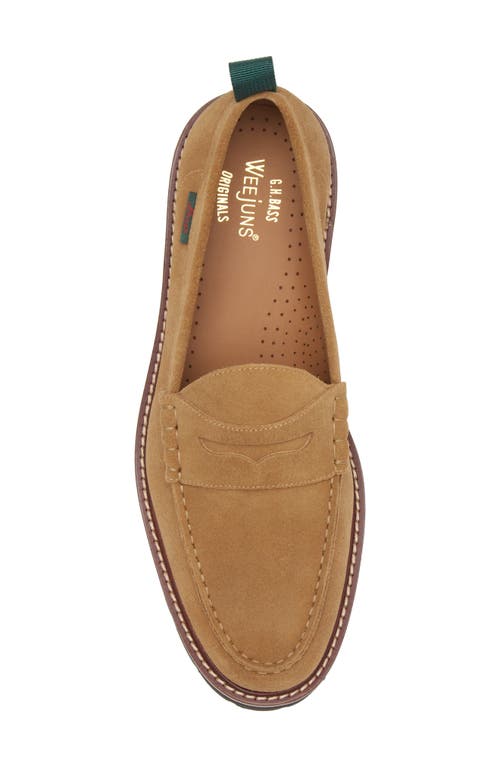 Shop G.h. Bass & Co. G.h.bass Larson Penny Loafer In Tan