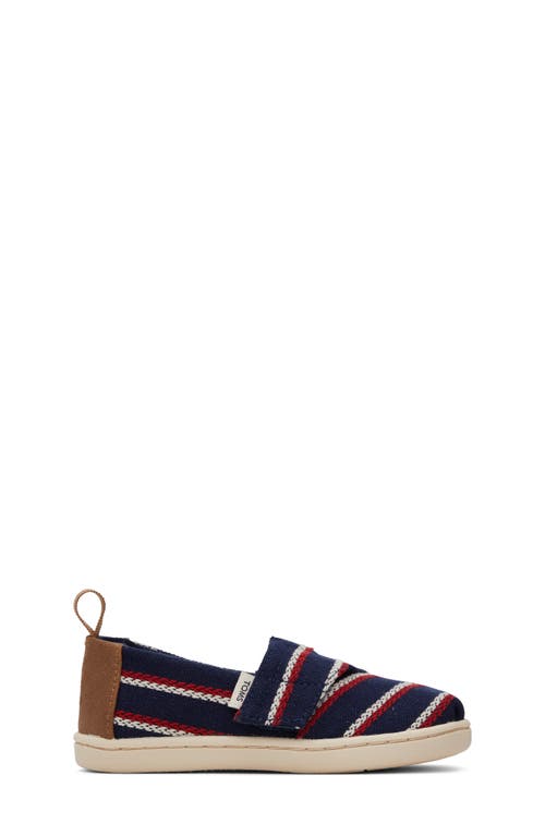TOMS TOMS KIDS' STRIPE ALPARGATA SLIP-ON SNEAKER