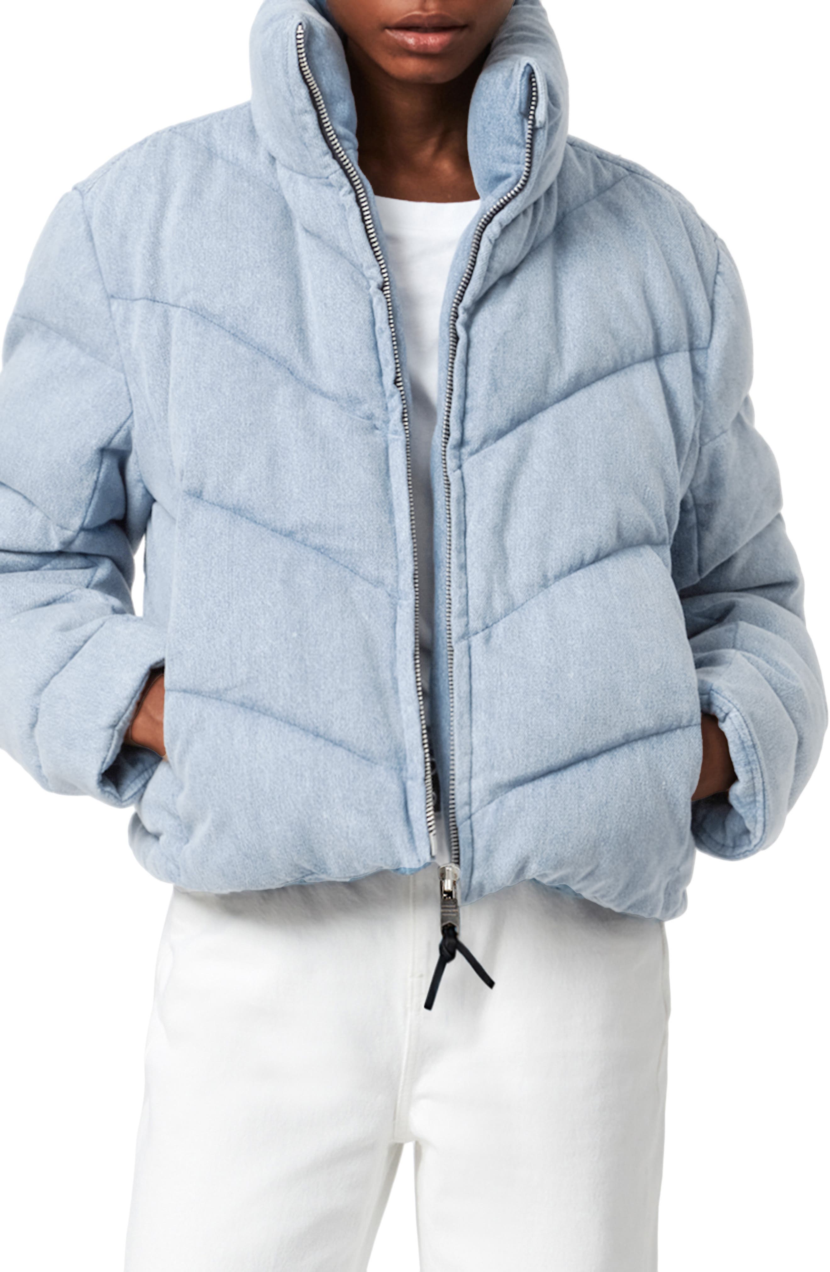 all saints padded jacket