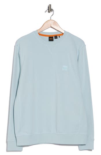 HUGO BOSS BOSS WESTART COTTON CREWNECK SWEATSHIRT