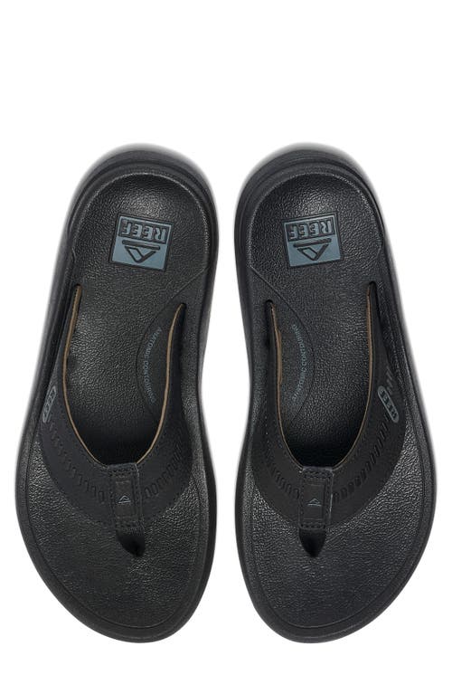 Reef Swellsole Cruiser Flip Flop In Black/ Grey