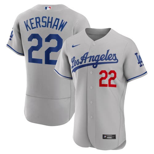 Nike Men's Los Angeles Dodgers Clayton Kershaw #22 Royal T-Shirt