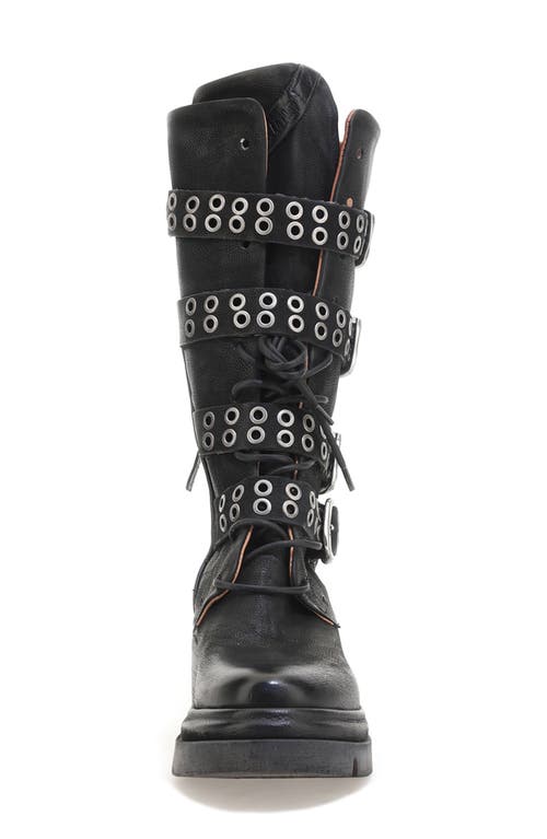 Shop As98 A.s.98 Ellington Strap Detail Boot In Black