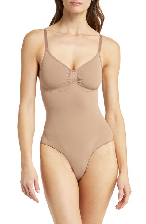 nsendm Female Underwear Adult Shape Bodysuit Abdominal Compression Seamless  Body Shaping Support Vest Female Postpartum Body Shaping Sweat(Brown, M)