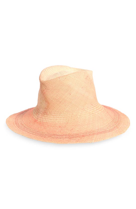 Shop Albertus Swanepoel Dusk Panama Hat In Coral