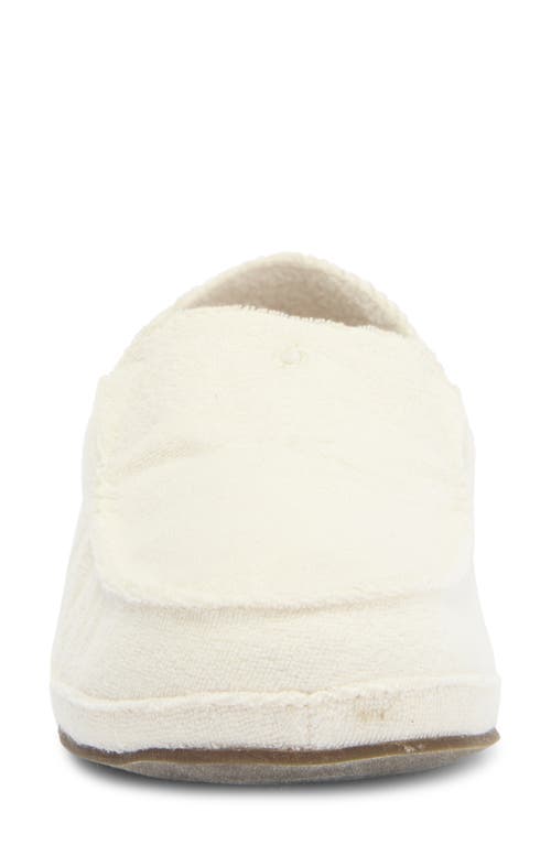Olukai Nohea Hulu Slip-on Sneaker In Bone/bone