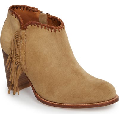 Ariat Sonya Fringed Bootie- Beige